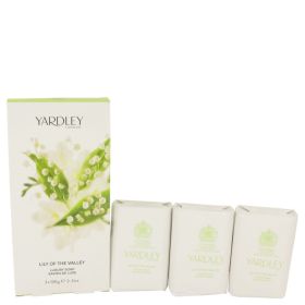 Lily Of The Valley Yardley by Yardley London 3 x 3.5 oz Soap