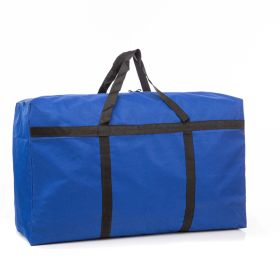 Waterproof Oxford Fabric Storage Bag Different Specifications Moving Bag for Clothes, Quilts, Shoes, Convenience for Home Storage, Travelling (Color: Blue, size: XL)